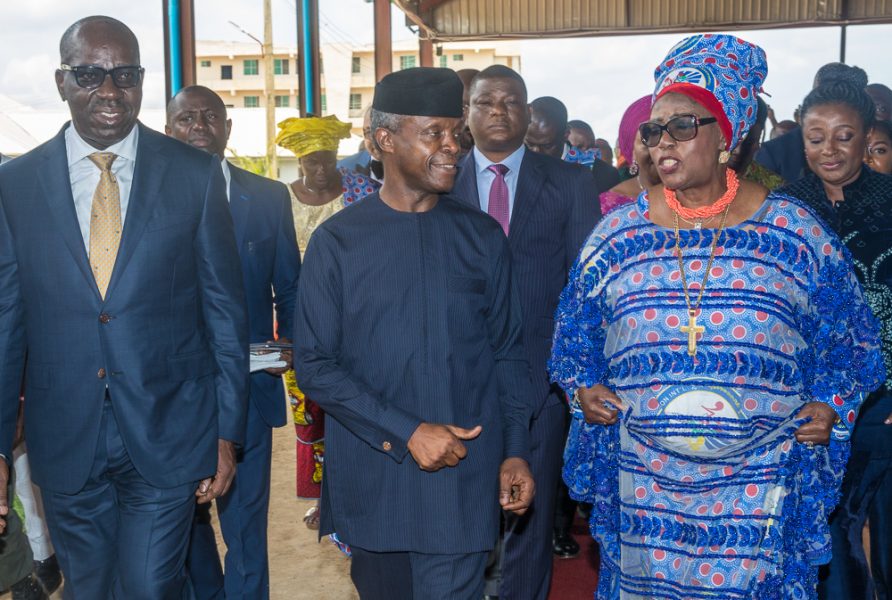 VP Osinbajo at the 75th birthday anniversary of Archbishop Margaret ...