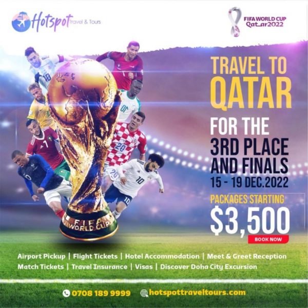 Watch The 2022 FIFA World Cup 'Live & Direct' in Qatar with Hotspot