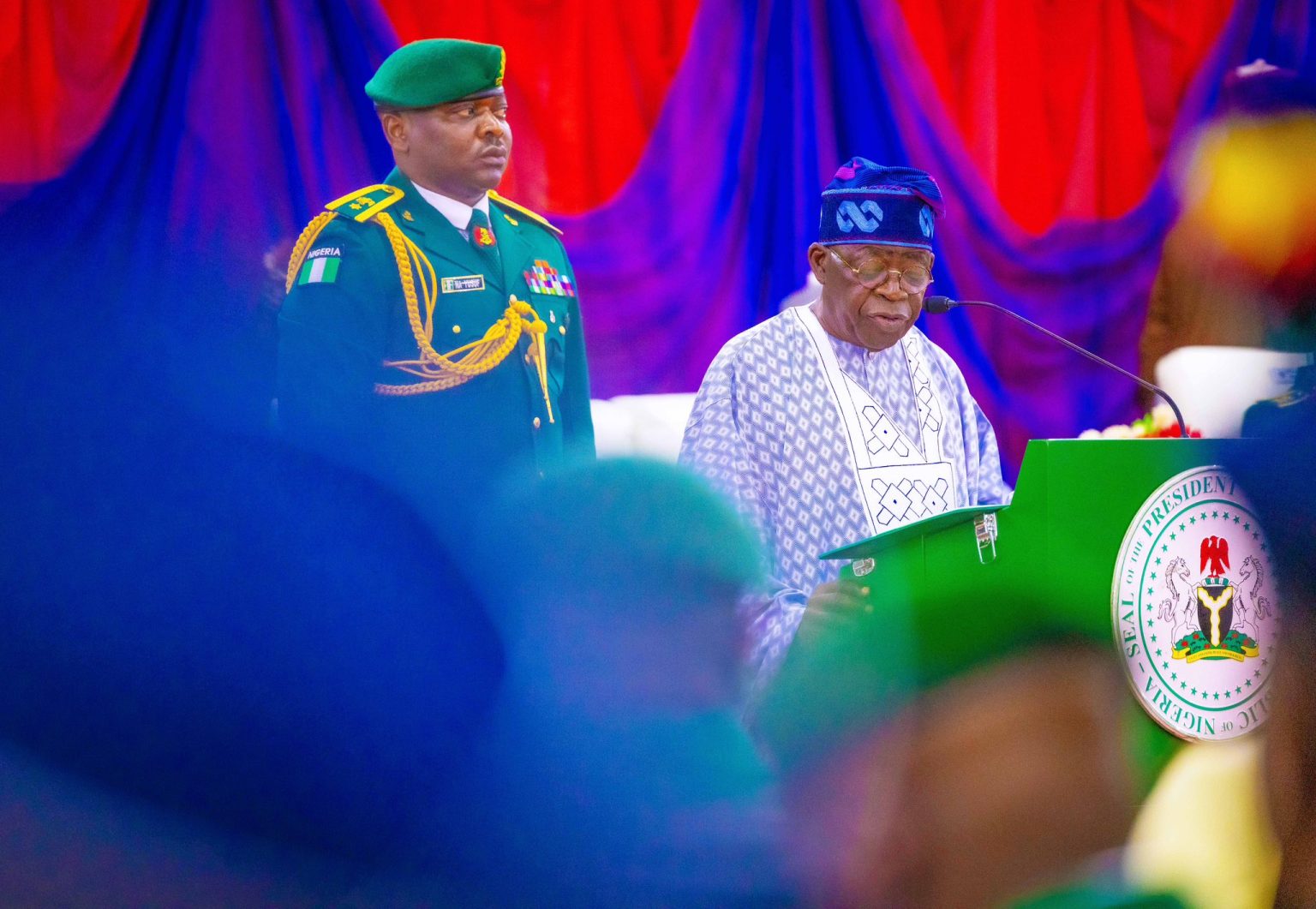 The Day in Pictures: Pres. Bola Ahmed Tinubu at the graduation ceremony ...