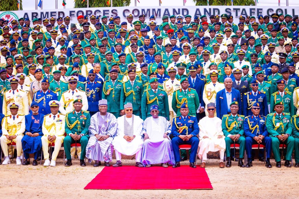 The Day in Pictures: Pres. Bola Ahmed Tinubu at the graduation ceremony ...