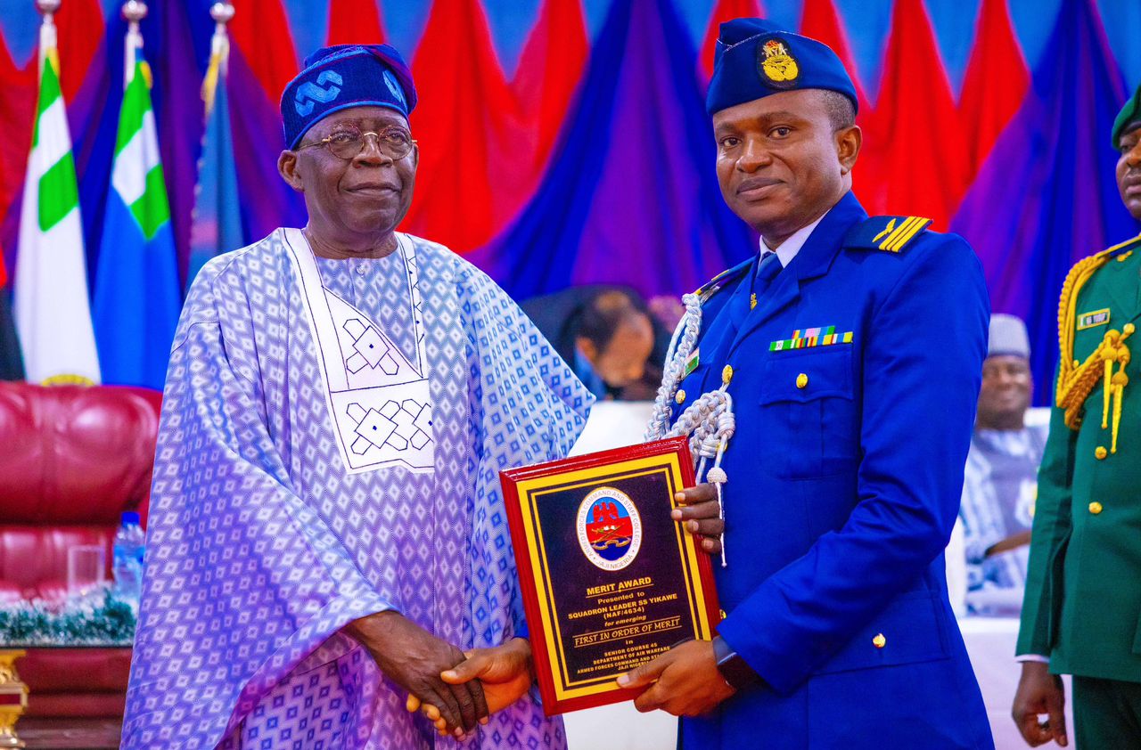 The Day in Pictures: Pres. Bola Ahmed Tinubu at the graduation ceremony ...
