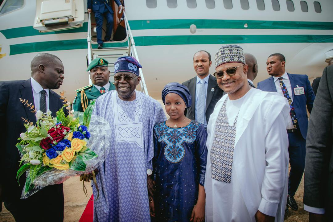 The Day in Pictures: Pres. Bola Ahmed Tinubu at the graduation ceremony ...