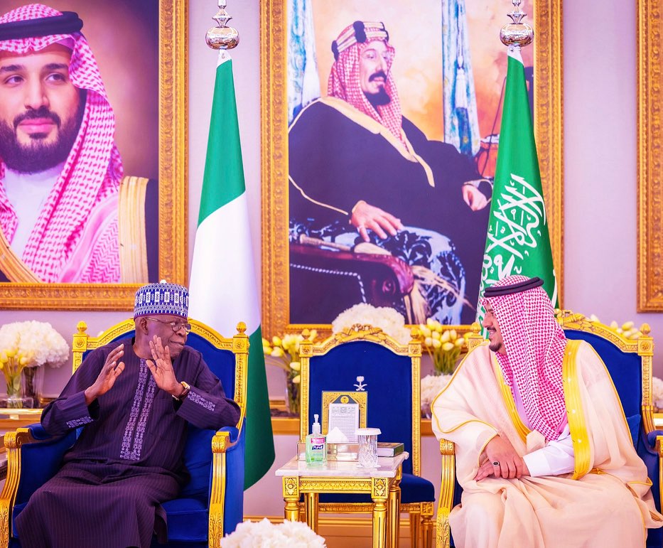 Video: Pres. Bola Tinubu Arrives Riyadh, Saudi Arabia, To Attend The ...