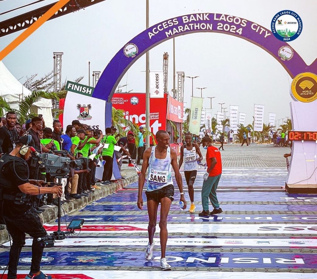 Breaking: Kenya’s Bernard Sang wins 2024 Lagos City Marathon