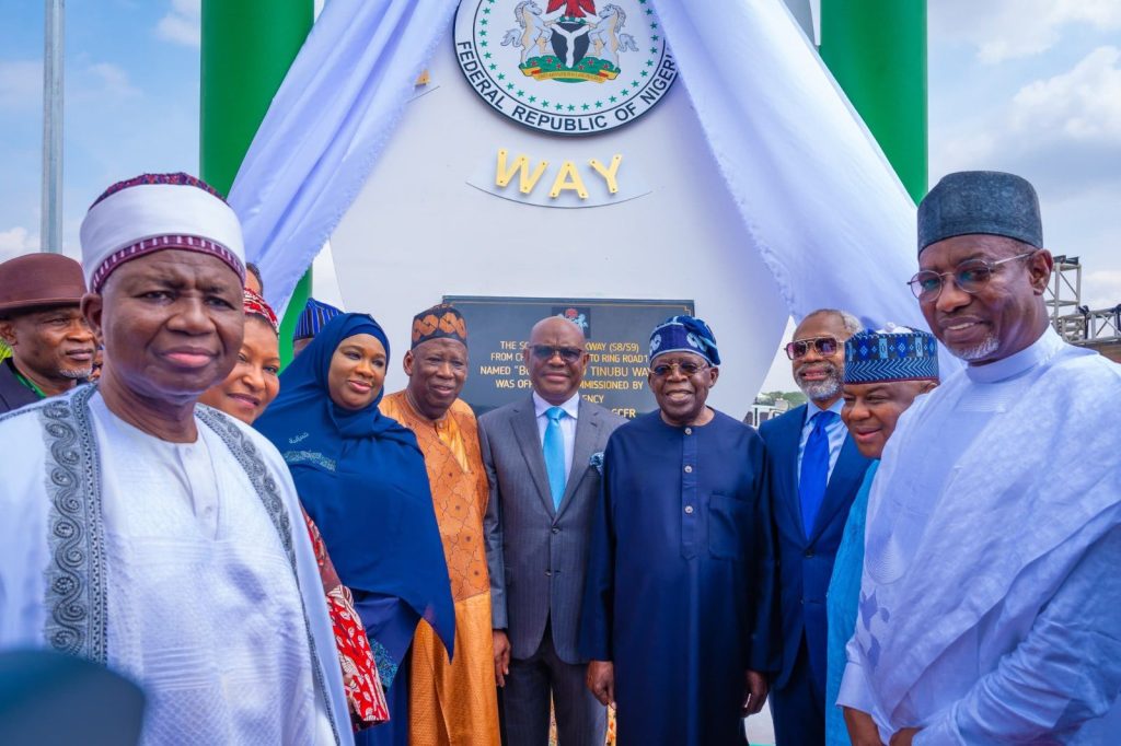 The Day in Pictures: Pres. Tinubu Commissions Dual Carriage Abuja ...