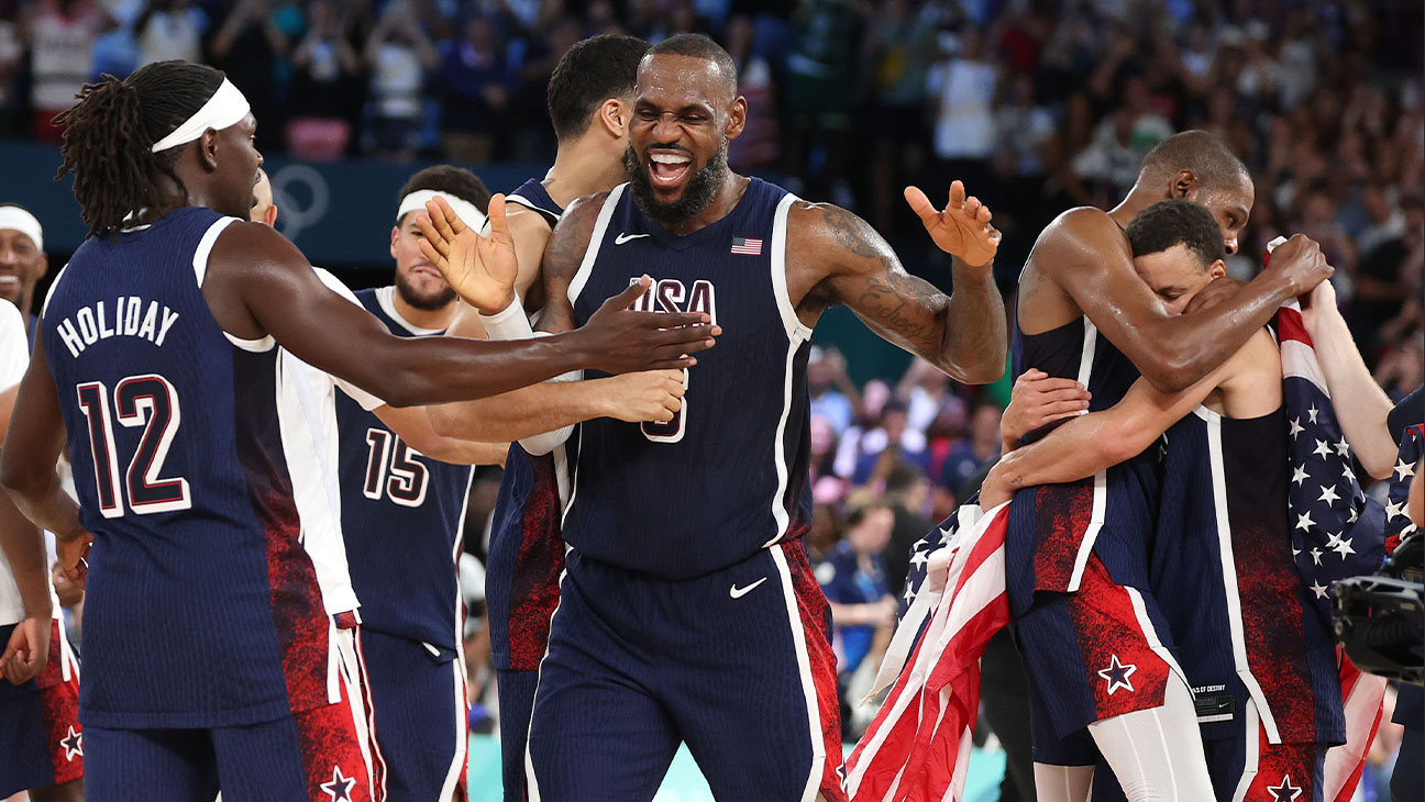 One day to go: Team USA wins fifth consecutive men's basketball gold ...