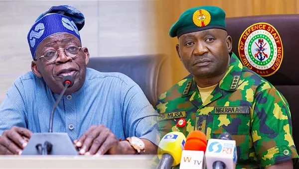 Just In: Ex-CDS Musa Meets Tinubu Amid Rising Insecurity in Nigeria